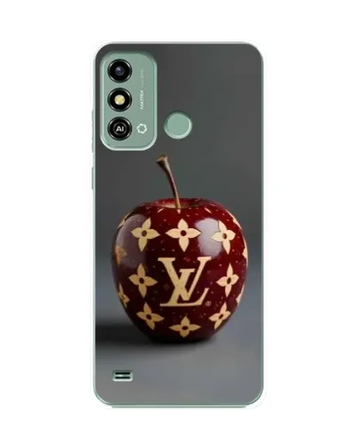Чехол для ZTE Blade A53 с картинкой «Красное яблоко LV»
