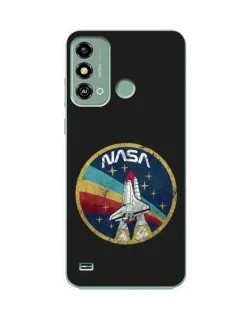 Чехол для ZTE Blade A53 с картинкой «NASA — эмблема миссии» Чехол для ZTE Blade A53 с картинкой «NASA — эмблема миссии»