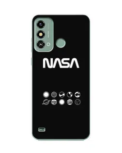 Чехол для ZTE Blade A53 с картинкой «NASA — технический принт» Чехол для ZTE Blade A53 с картинкой «NASA — технический принт»