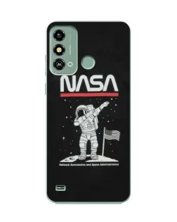 Чехол для ZTE Blade A53 с картинкой «NASA — шагаем по Луне» Чехол для ZTE Blade A53 с картинкой «NASA — шагаем по Луне»