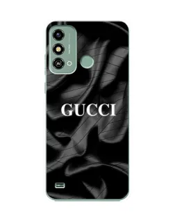 Чехол для ZTE Blade A53 с картинкой «Gucci — шелковые волны»
