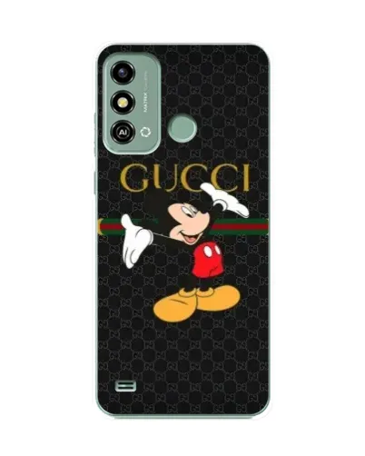Чехол для ZTE Blade A53 с картинкой «Микки Маус Gucci»