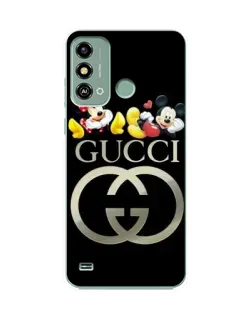 Чехол для ZTE Blade A53 с картинкой «Gucci — герои Disney»