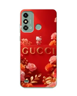 Чехол для ZTE Blade A53 с картинкой «Gucci — золотой сад»