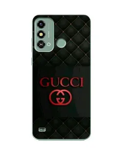 Чехол для ZTE Blade A53 с картинкой «Gucci — стеганый черный»