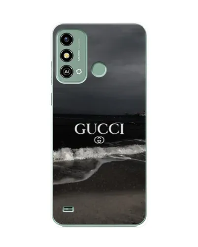 Чехол для ZTE Blade A53 с картинкой «Gucci — морской прибой»