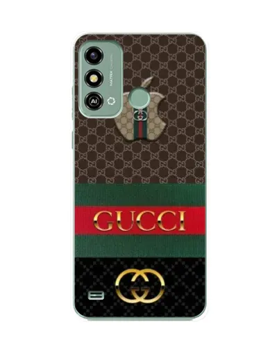 Чехол для ZTE Blade A53 с картинкой «Gucci — брендированный десерт»