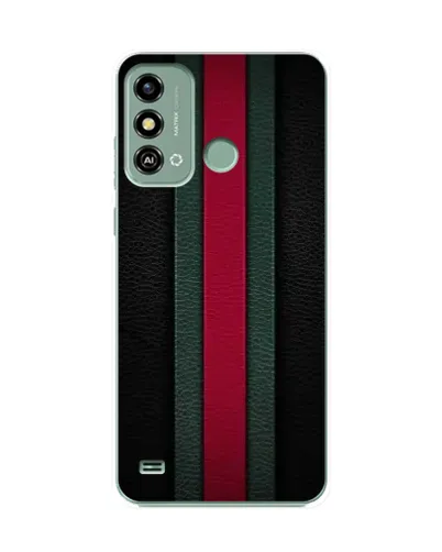 Чехол для ZTE Blade A53 с картинкой «Gucci — неоновая линия»