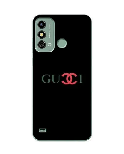 Чехол для ZTE Blade A53 с картинкой «Gucci — красный градиент»
