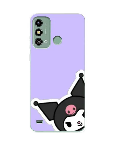 Чехол для ZTE Blade A53 с картинкой «Забавная Kuromi»