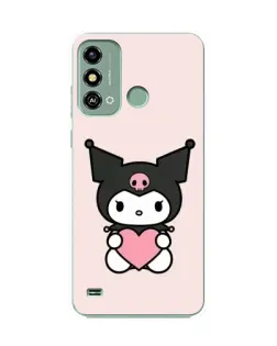 Чехол для ZTE Blade A53 с картинкой «Kuromi и сердце» Чехол для ZTE Blade A53 с картинкой «Kuromi и сердце»