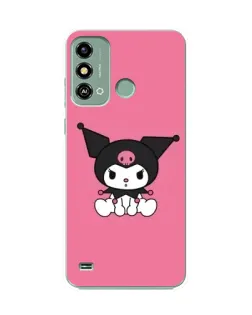 Чехол для ZTE Blade A53 с картинкой «Хмурая Kuromi» Чехол для ZTE Blade A53 с картинкой «Хмурая Kuromi»
