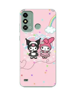 Чехол для ZTE Blade A53 с картинкой «My Melody и Kuromi» Чехол для ZTE Blade A53 с картинкой «My Melody и Kuromi»