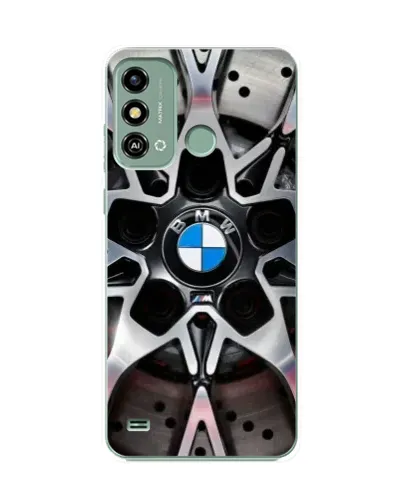 Чехол для ZTE Blade A53 с картинкой «BMW — деталь диска»