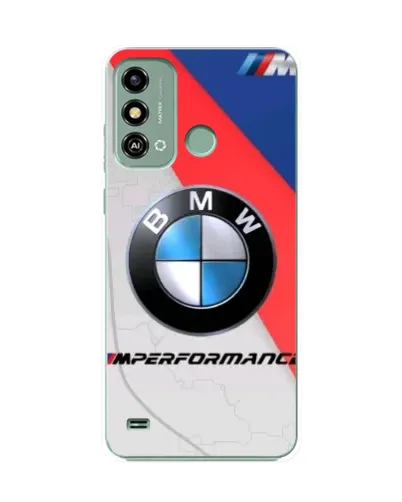 Чехол для ZTE Blade A53 с картинкой «BMW Performance стиль»