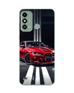 Чехол для ZTE Blade A53 с картинкой «Красная BMW на дороге» Чехол для ZTE Blade A53 с картинкой «Красная BMW на дороге»