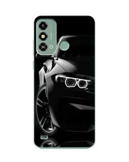 Чехол для ZTE Blade A53 с картинкой «Черная BMW — профиль» Чехол для ZTE Blade A53 с картинкой «Черная BMW — профиль»