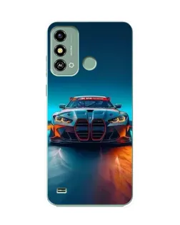 Чехол для ZTE Blade A53 с картинкой «BMW — огни неона» Чехол для ZTE Blade A53 с картинкой «BMW — огни неона»