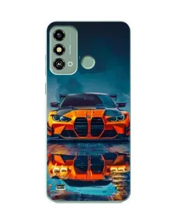 Чехол для ZTE Blade A53 с картинкой «BMW — золотая эмблема» Чехол для ZTE Blade A53 с картинкой «BMW — золотая эмблема»