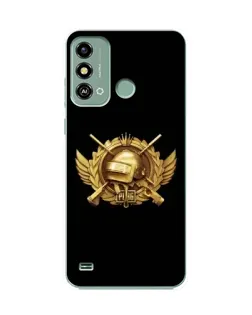 Чехол для ZTE Blade A53 с картинкой «PUBG — оранжевый градиент» Чехол для ZTE Blade A53 с картинкой «PUBG — оранжевый градиент»