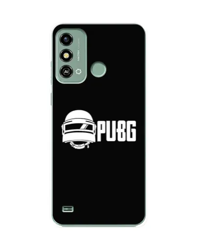 Чехол для ZTE Blade A53 с картинкой «PUBG — классический лого»