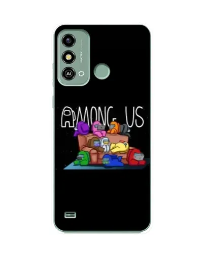 Чехол для ZTE Blade A53 с картинкой «Логотип Among Us» Чехол для ZTE Blade A53 с картинкой «Логотип Among Us»