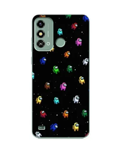 Чехол для ZTE Blade A53 с картинкой «Экипаж Among Us» Чехол для ZTE Blade A53 с картинкой «Экипаж Among Us»