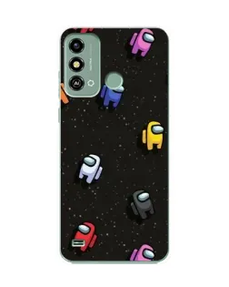 Чехол для ZTE Blade A53 с картинкой «Космический паттерн Among Us» Чехол для ZTE Blade A53 с картинкой «Космический паттерн Among Us»