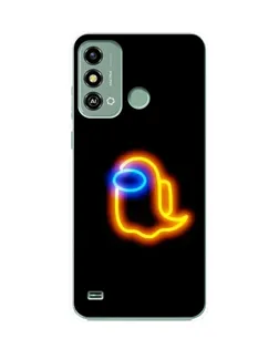 Чехол для ZTE Blade A53 с картинкой «Among Us неоновое сияние» Чехол для ZTE Blade A53 с картинкой «Among Us неоновое сияние»