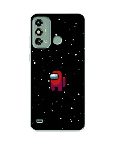 Чехол для ZTE Blade A53 с картинкой «Красный Among Us» Чехол для ZTE Blade A53 с картинкой «Красный Among Us»