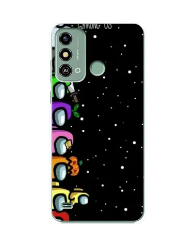 Чехол для ZTE Blade A53 с картинкой «Команда Among Us» Чехол для ZTE Blade A53 с картинкой «Команда Among Us»