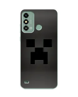 Чохол для ZTE Blade A53 з картинкою «Чорний кріпер градієнт»