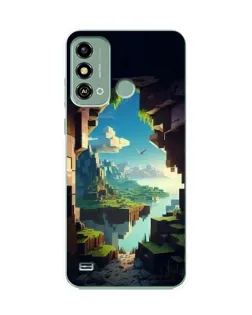 Чохол для ZTE Blade A53 з картинкою «Вид з печери»