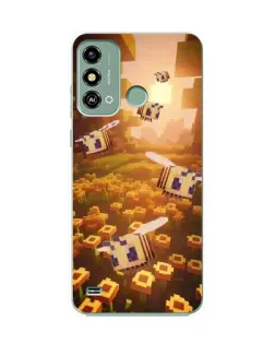 Чохол для ZTE Blade A53 з картинкою «Поле соняшників»