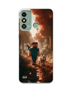 Чохол для ZTE Blade A53 з картинкою «Стів у лісі»