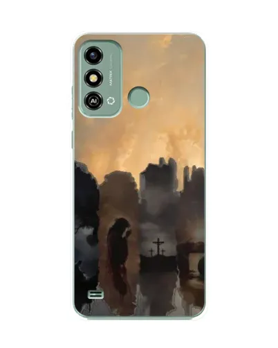 Чехол для ZTE Blade A53 с картинкой «Дорога к вере» Чехол для ZTE Blade A53 с картинкой «Дорога к вере»