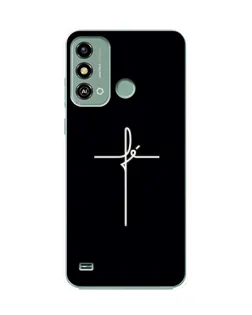 Чехол для ZTE Blade A53 с картинкой «Тонкий крест» Чехол для ZTE Blade A53 с картинкой «Тонкий крест»