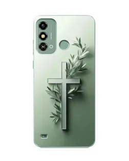 Чехол для ZTE Blade A53 с картинкой «Оливковая ветвь» Чехол для ZTE Blade A53 с картинкой «Оливковая ветвь»