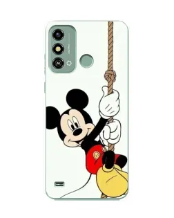 Чехол для ZTE Blade A53 с картинкой «Mickey на канате»