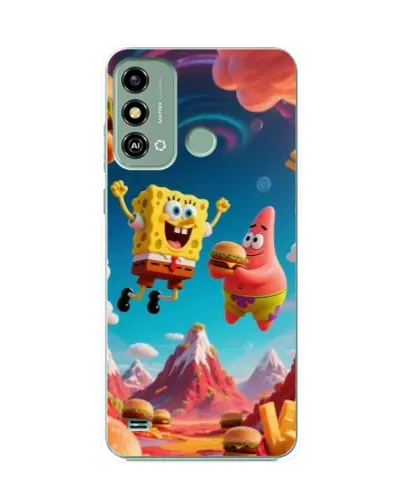 Чехол для ZTE Blade A53 с картинкой «Космический фастфуд» Чехол для ZTE Blade A53 с картинкой «Космический фастфуд»