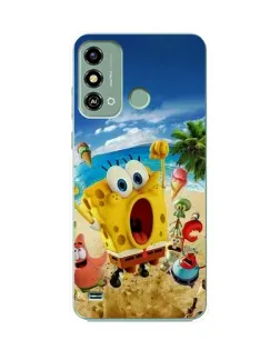 Чехол для ZTE Blade A53 с картинкой «Развлечения на пляже»