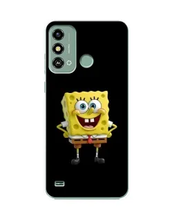 Чехол для ZTE Blade A53 с картинкой «Классический Губка Боб»