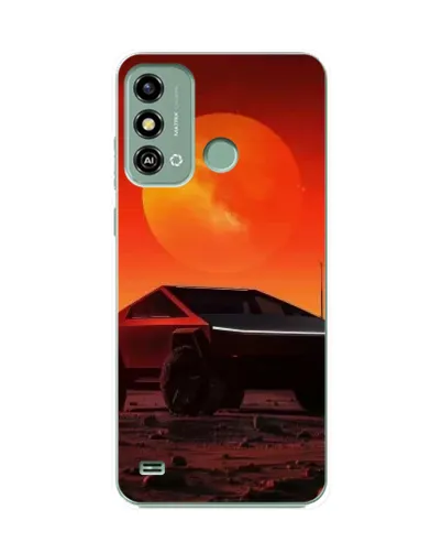 Чехол для ZTE Blade A53 с картинкой «Cybertruck на Марсе» Чехол для ZTE Blade A53 с картинкой «Cybertruck на Марсе»