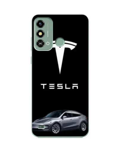 Чехол для ZTE Blade A53 с картинкой «Tesla Model Y» Чехол для ZTE Blade A53 с картинкой «Tesla Model Y»