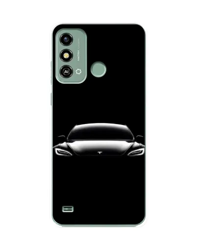 Чехол для ZTE Blade A53 с картинкой «Фары Tesla Night» Чехол для ZTE Blade A53 с картинкой «Фары Tesla Night»