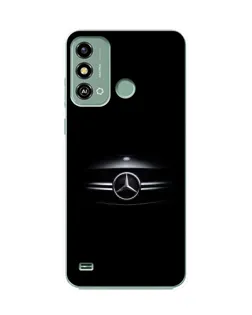Чехол для ZTE Blade A53 с картинкой «Mercedes — абстрактные линии»