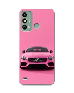Чехол для ZTE Blade A53 с картинкой «Розовый Mercedes AMG» Чехол для ZTE Blade A53 с картинкой «Розовый Mercedes AMG»