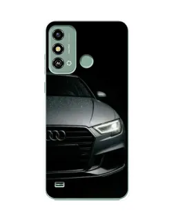 Чехол для ZTE Blade A53 с картинкой «Audi — детализация кузова»