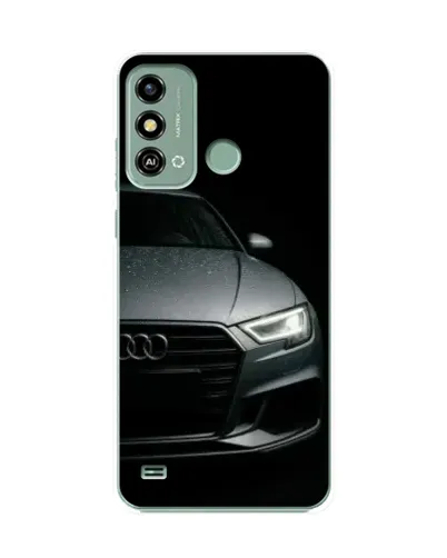 Чехол для ZTE Blade A53 с картинкой «Audi — детализация кузова» Чехол для ZTE Blade A53 с картинкой «Audi — детализация кузова»