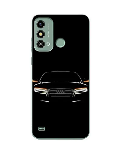 Чехол для ZTE Blade A53 с картинкой «Audi — ночной контур» Чехол для ZTE Blade A53 с картинкой «Audi — ночной контур»